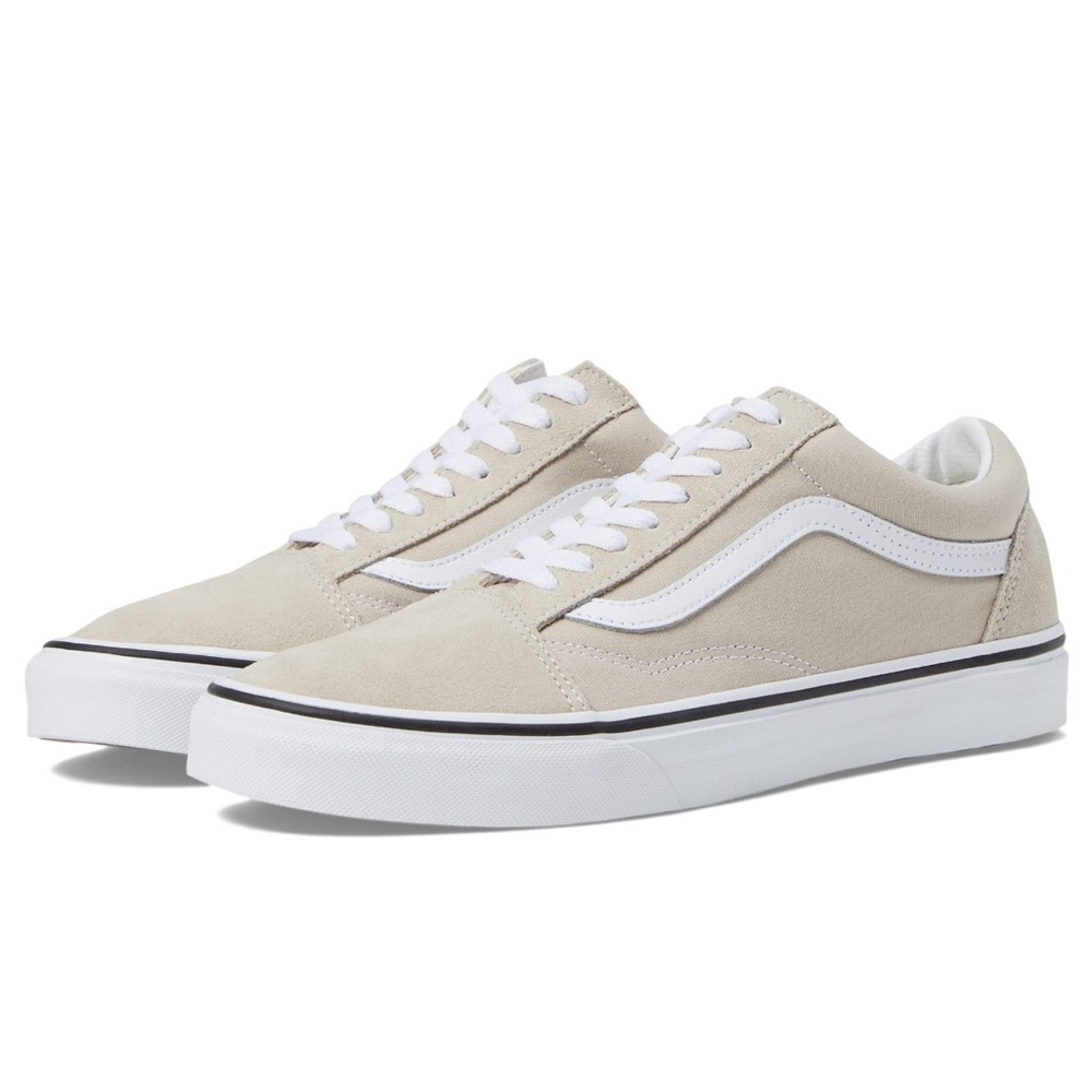 Vans Old Skool Beige Skate Shoe Size 9